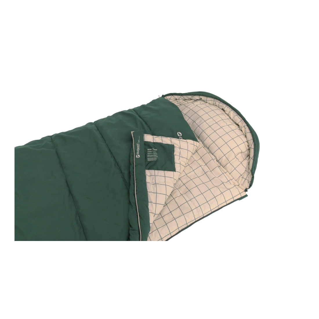 Outwell | Camper Prime | Sleeping Bag | 235 × 90 cm | Green