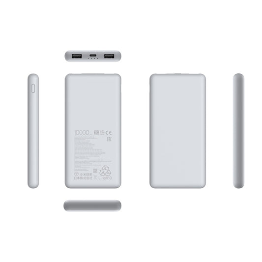Xiaomi | Power Bank | 10000 mAh | 22W | USB-C + USB-A | Grey