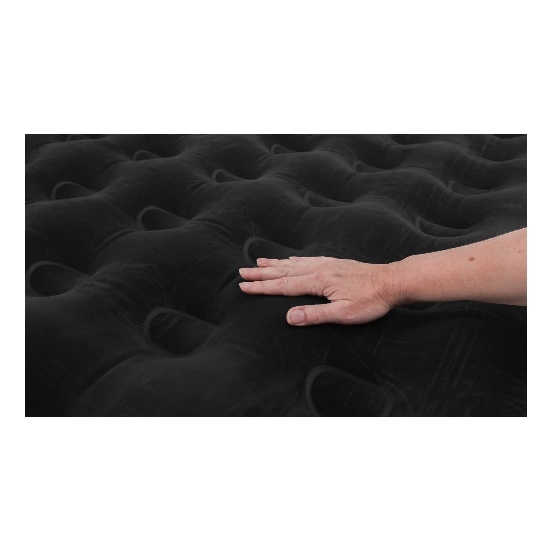 Outwell | Classic Double | Airbed | 185 × 130 × 20 cm | Black/Grey