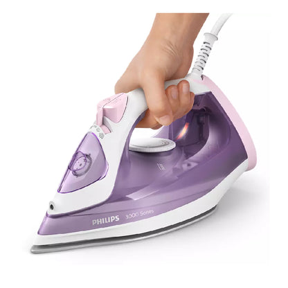 Philips | DST3010/30 3000 Series | Steam Iron | 2000W | 30g/min | Ceramic | Purple