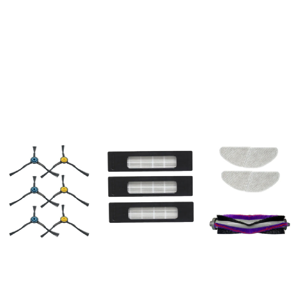 Midea | M7Pro/S8+ Spare Parts Kit | 12 pcs | Brushes/Filters/Mops