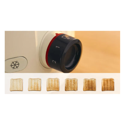 Bosch | TAT2M127 | MyMoment Toaster | 950W | 2 Slices | Cream