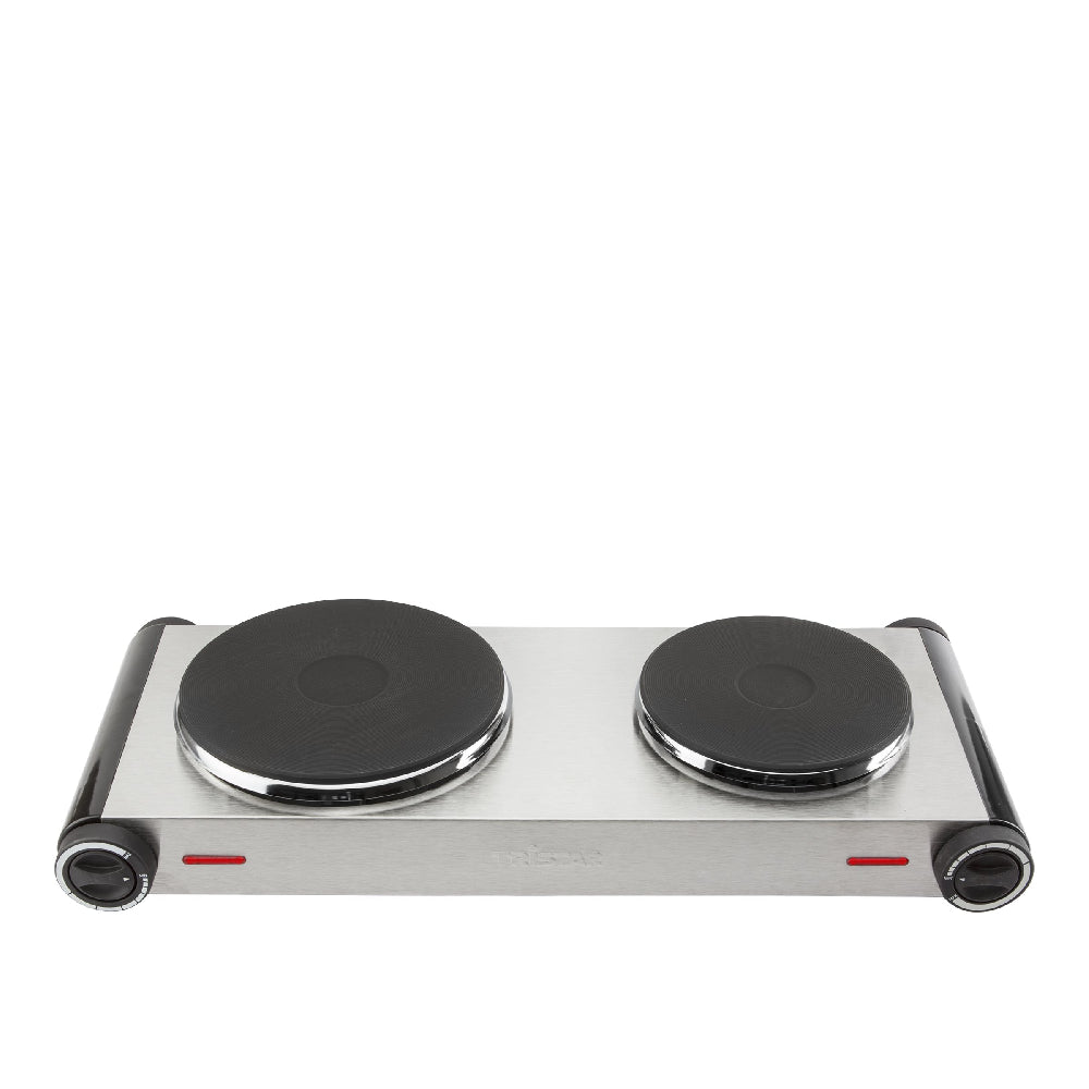 Tristar | KP-6248 | Electric hot plate | 2.5kW | 2 zones | Silver