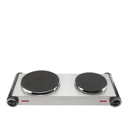 Tristar | KP-6248 | Electric hot plate | 2.5kW | 2 zones | Silver
