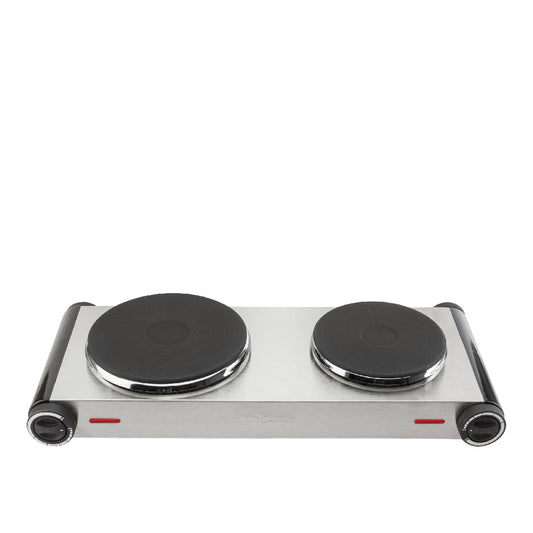 Tristar | KP-6248 | Electric hot plate | 2.5kW | 2 zones | Silver