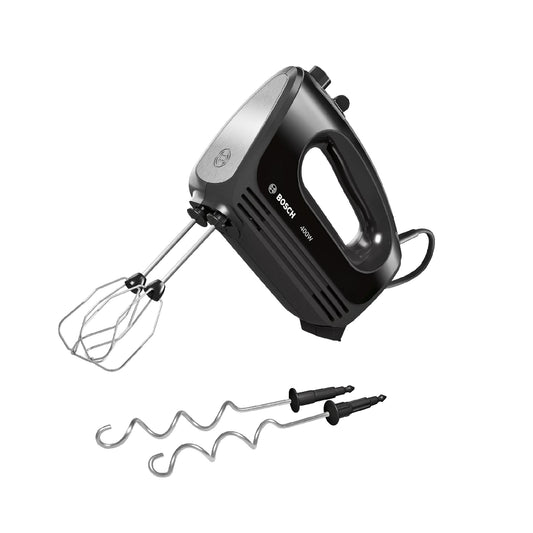 Bosch | MFQ2420B | Hand mixer | 400W | 4 speeds | Black/Silver