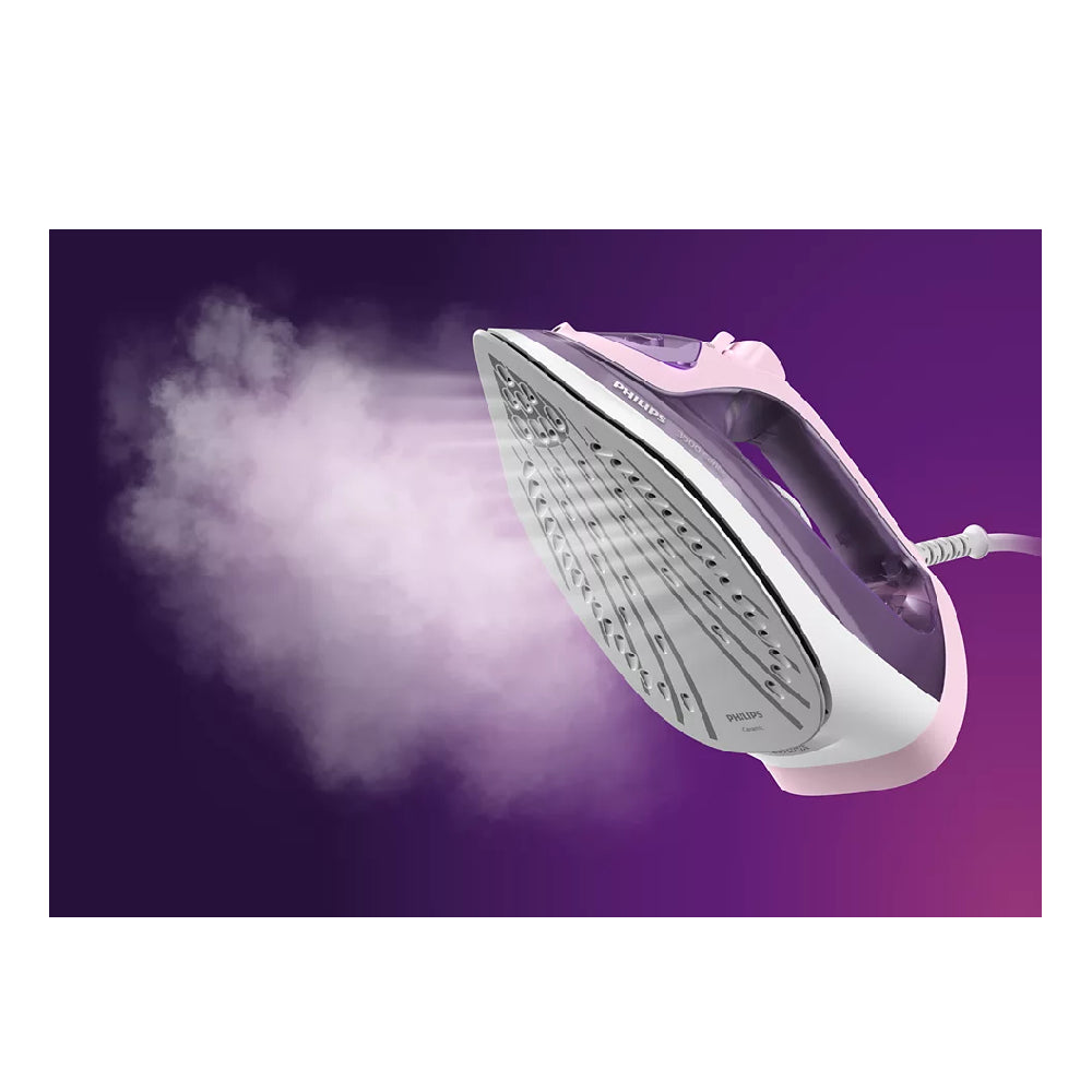 Philips | DST3020/30 | Steam Iron | 2200W | Ceramic | Pink