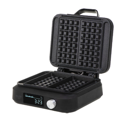Adler | AD 3087 | Waffle maker | 1600W | 2 waffles | Black