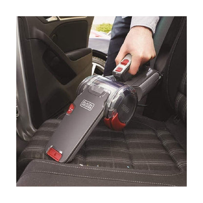 Black & Decker | PV1200AV-XJ | Vacuum cleaner | 12.5W | 12V | Grey/Red