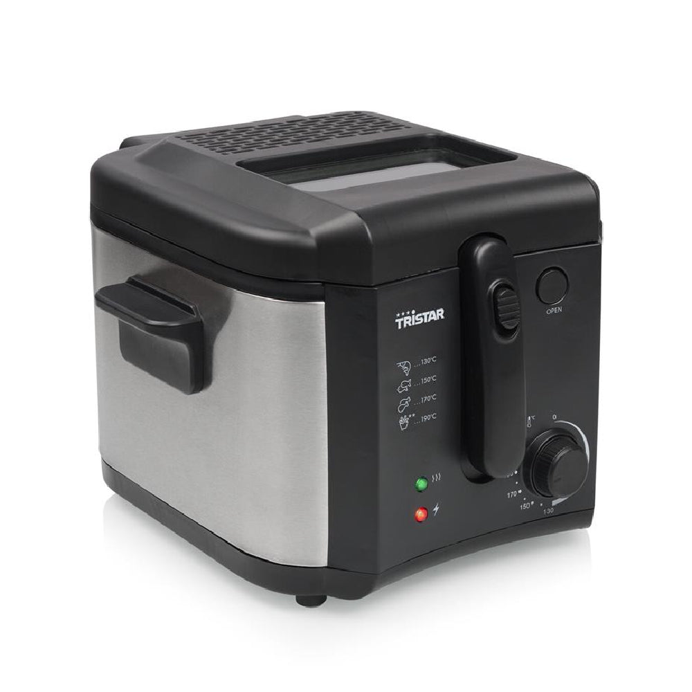 Tristar | FR-6878 | Deep fryer | 1600W | 2.5L | Black