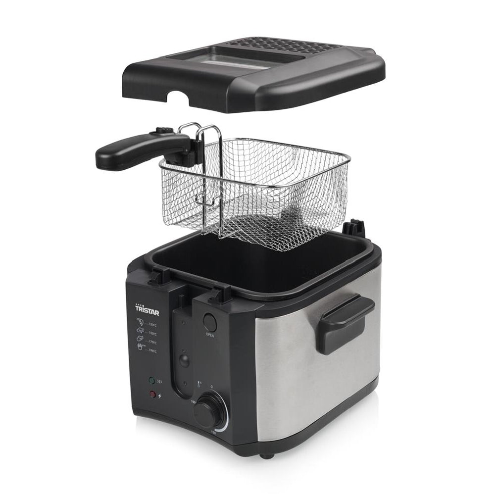 Tristar | FR-6878 | Deep fryer | 1600W | 2.5L | Black