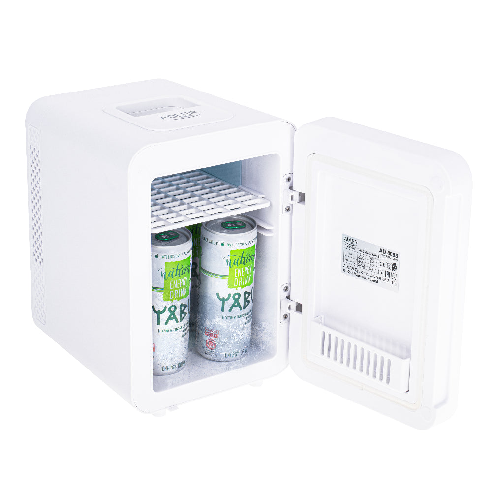 Adler | AD 8085 | Portable refrigerator / freezer | 4L | Mirror door | White