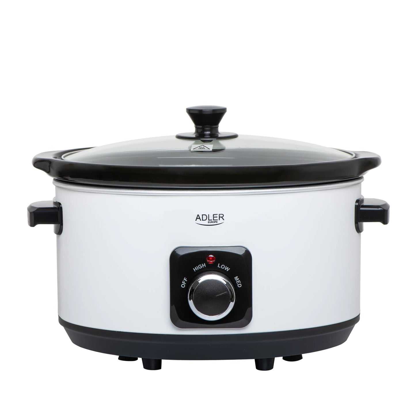 Adler | Slow Cooker | AD 6413w | 290 W | 5.8 L | White