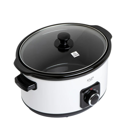 Adler | Slow Cooker | AD 6413w | 290 W | 5.8 L | White