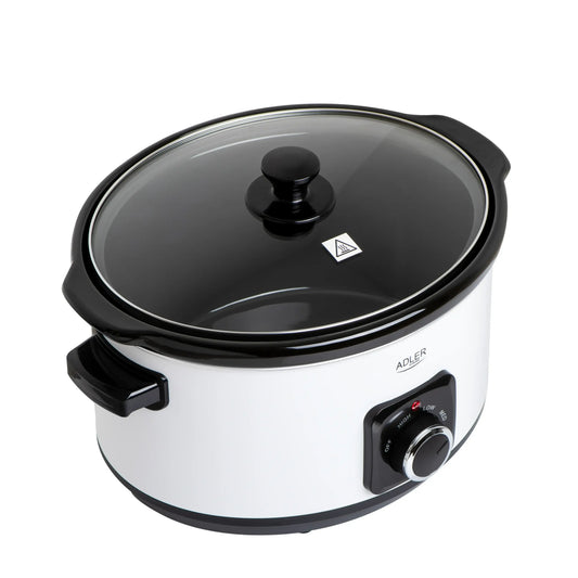 Adler | Slow Cooker | AD 6413w | 290 W | 5.8 L | White