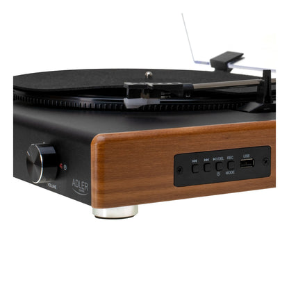 Adler | Turntable Audio components | AD 1915 | Stereo | USB-host, Vinyl record, Bluetooth