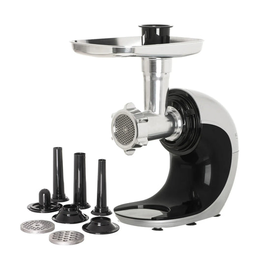 Adler | Slow-speed juicer 3in1 - Meat mincer, Juicer, Vegetable grater | AD 4131 | Stainless Steel