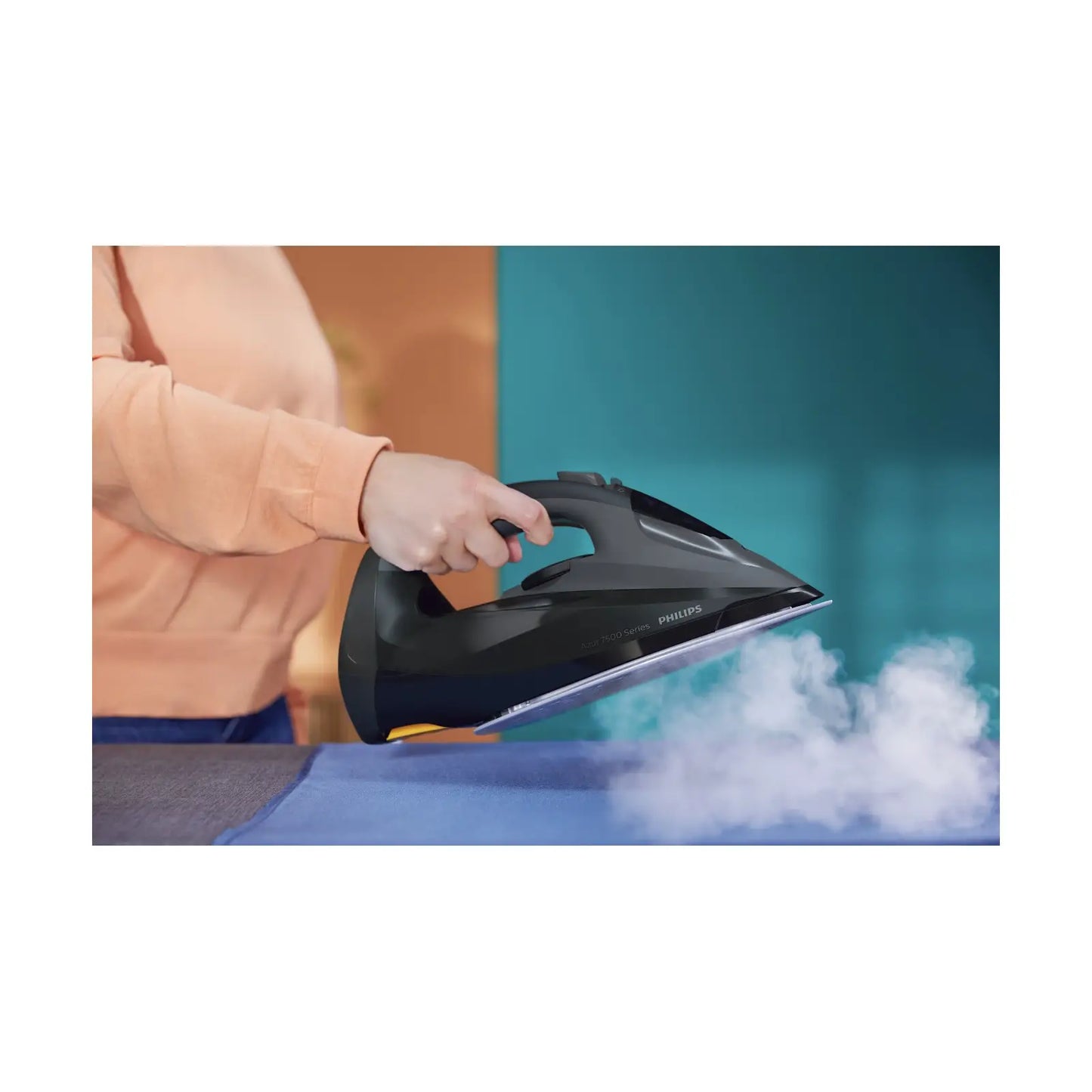 Philips | DST7511/80 | Steam Iron | 3200 W | 300 ml | Black