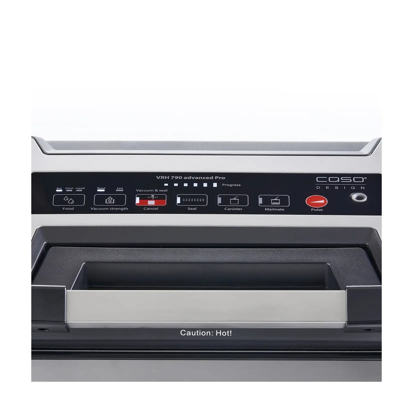 CASO | Vacuum sealer | VRH 790 advanced Pro | 130 W | Black | Silver
