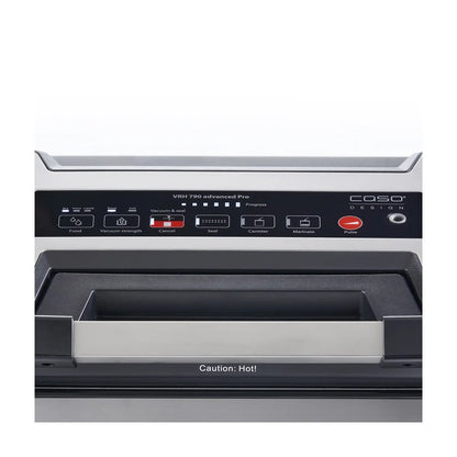 CASO | Vacuum sealer | VRH 790 advanced Pro | 130 W | Black | Silver