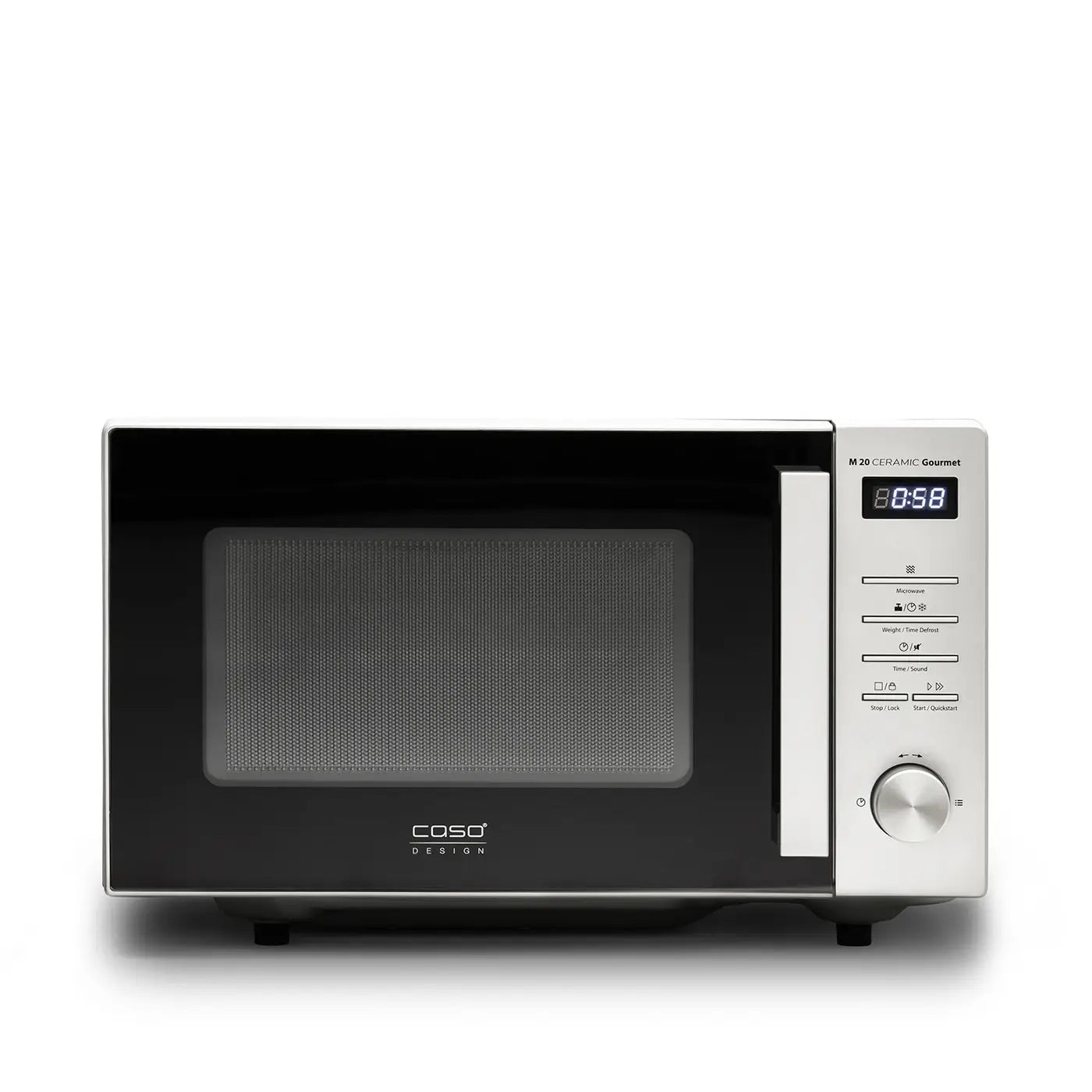 CASO | Ceramic Gourmet Microwave Oven | M 20 | Freestanding | 20 L | 700 W | Silver