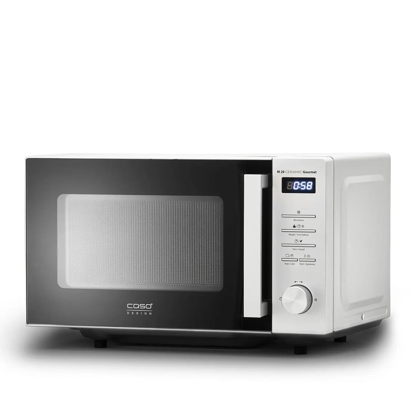 CASO | Ceramic Gourmet Microwave Oven | M 20 | Freestanding | 20 L | 700 W | Silver