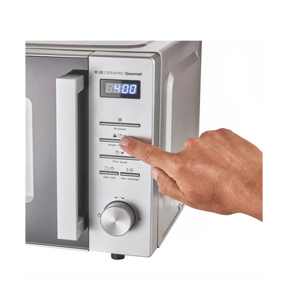 CASO | Ceramic Gourmet Microwave Oven | M 20 | Freestanding | 20 L | 700 W | Silver
