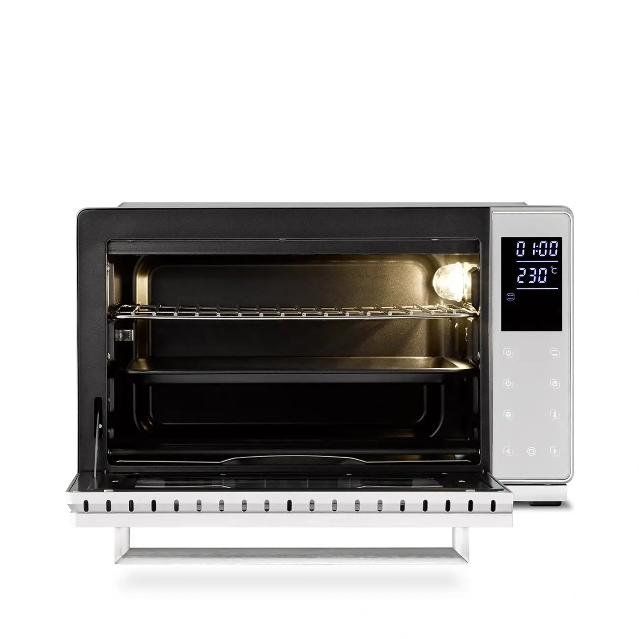 Caso | Compact oven | Bake & Style 26 Touch | 26 L | 1500 W | Silver