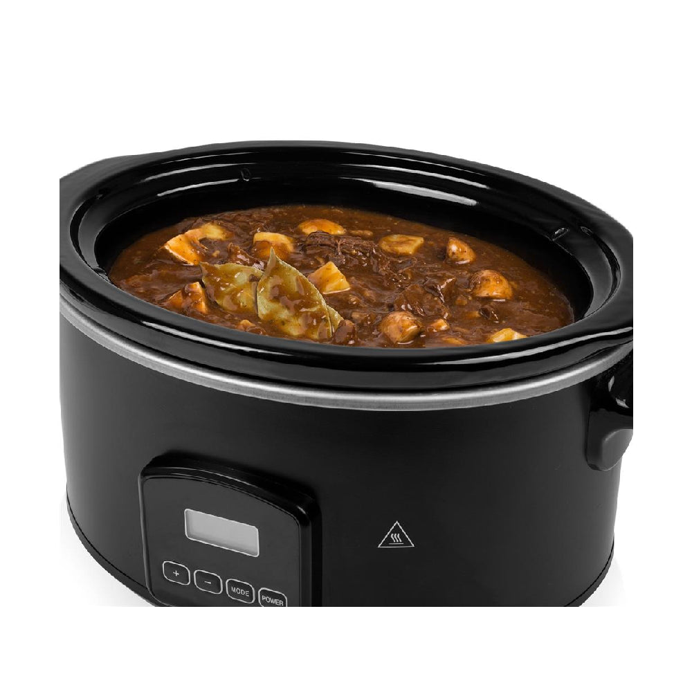 Tristar | VS-3920 | Digital Slowcooker | 210W | 4.5L | Stainless steel/Black