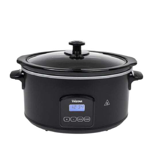 Tristar | VS-3920 | Digital Slowcooker | 210W | 4.5L | Stainless steel/Black