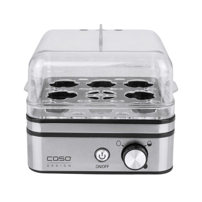 Caso | E9 | Egg boiler | 400W | Stainless steel/Black