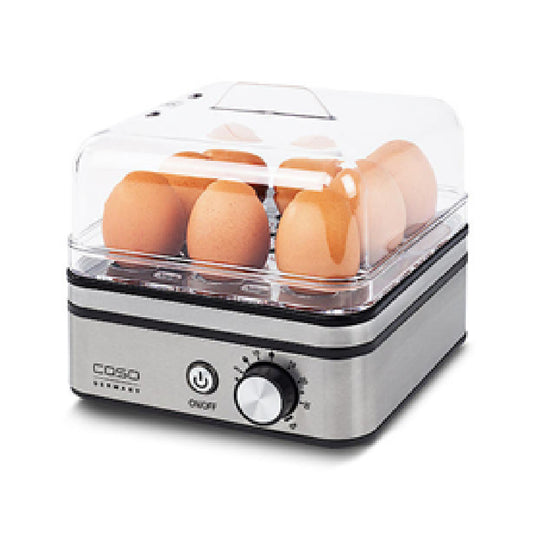 Caso | E9 | Egg boiler | 400W | Stainless steel/Black
