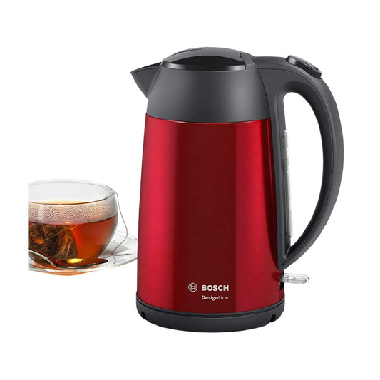 Bosch | TWK3P424 | Kettle | 2.4kW | 1.7L | Red/Black