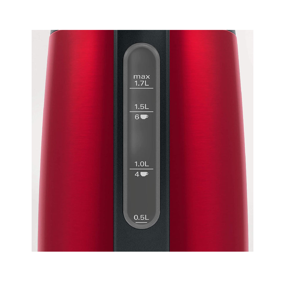 Bosch | TWK3P424 | Kettle | 2.4kW | 1.7L | Red/Black