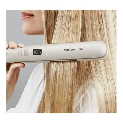 Rowenta | SF4633F0 | Straightener | 45W | Argan oil | Gold/White