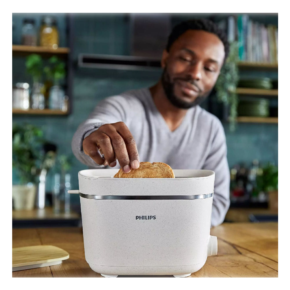 Philips | HD2640/10 | Toaster | 830W | 2 slices | Silk white matte