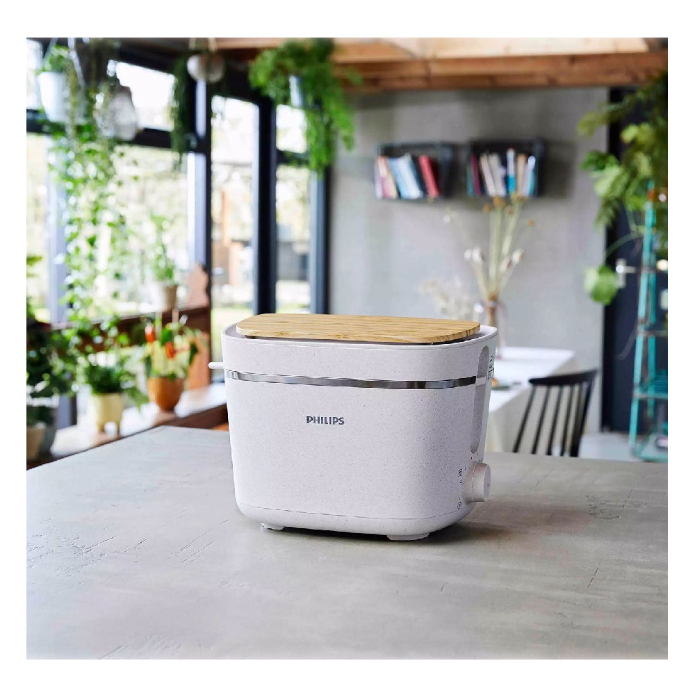 Philips | HD2640/10 | Toaster | 830W | 2 slices | Silk white matte