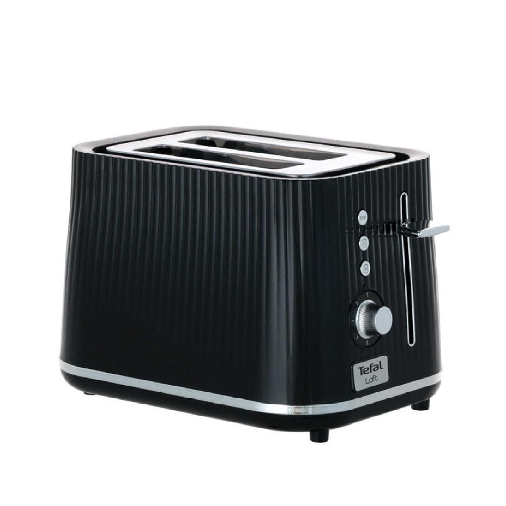 Tefal | TT761838 | Toaster | 850W | 2 slices | Black