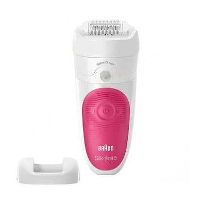 Braun | Silk-épil 5 SE5500 | Epilator | Wet & Dry | SensoSmart™ | White/Pink