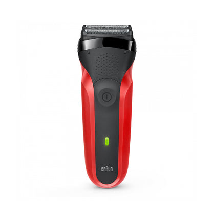 Braun | 300S Red | Series 3 Shaver | Cordless/Cord | NiMH | Red