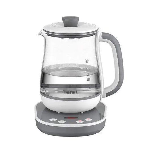 TEFAL | Tea maker/kettle | BJ551B10 | 1.5 L | Glass | Grey | White