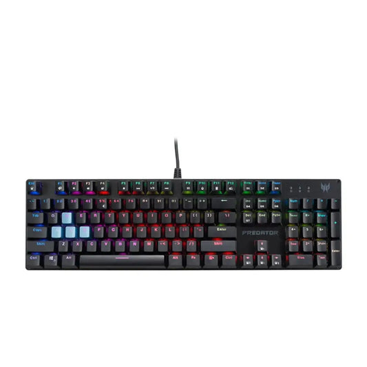 Acer Predator | Keyboard | Aethon 303 | Gaming | Wired | Kailh Blue | Black