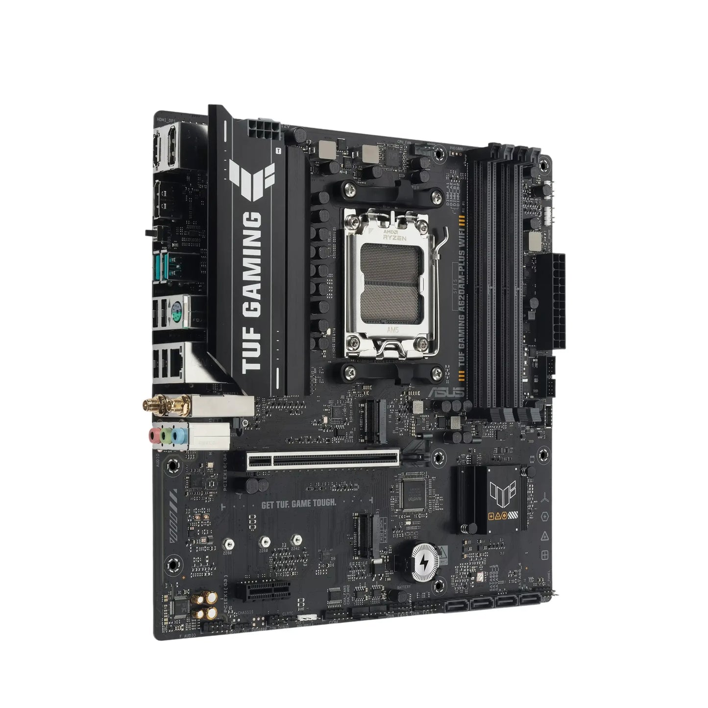 Asus | TUF GAMING A620AM-PLUS WIFI | Processor Socket Socket AM5 | Chipset Type AMD A620A