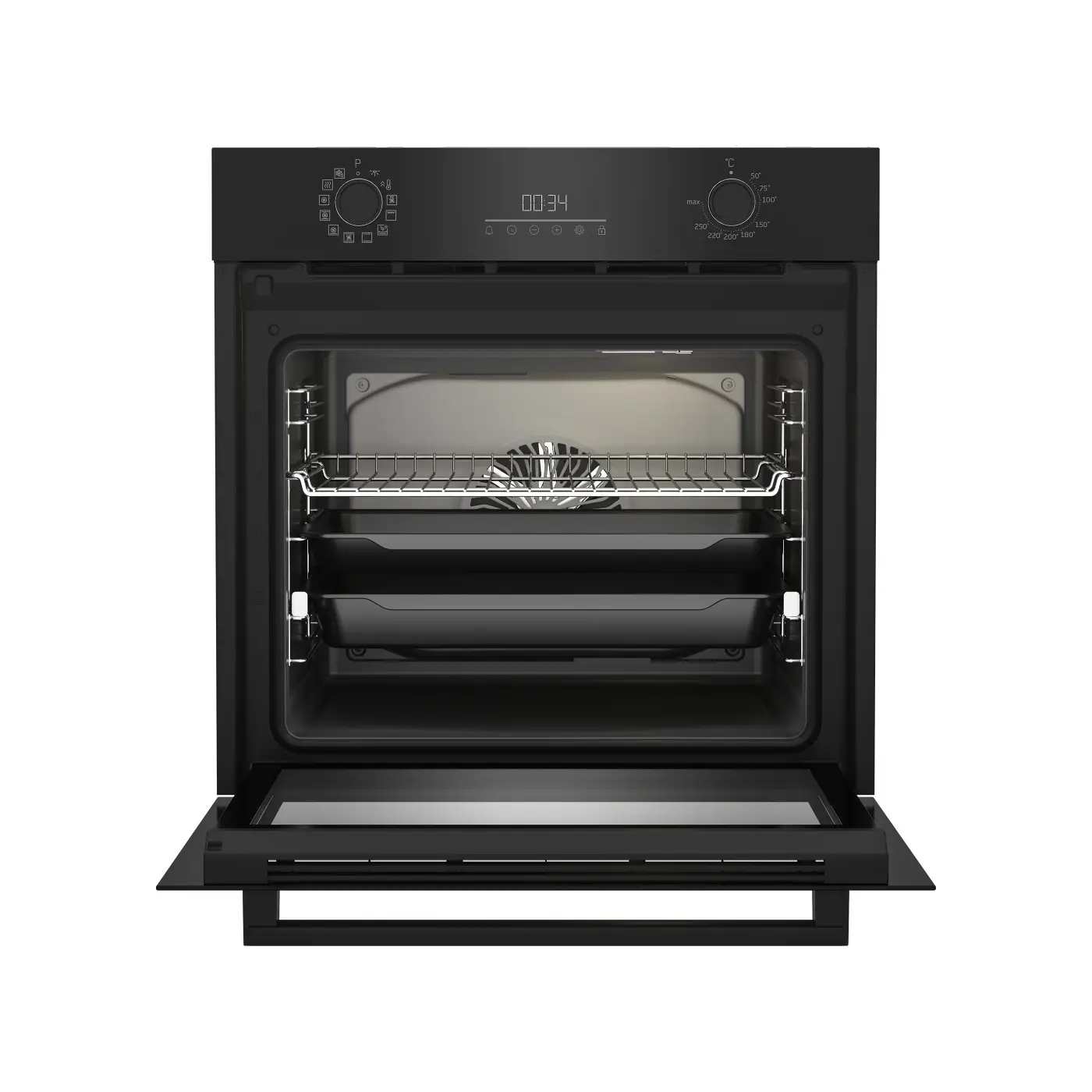 Beko | Built-in Oven | BBIR17300BCS | 72 L | Catalytic Cleaning | Black