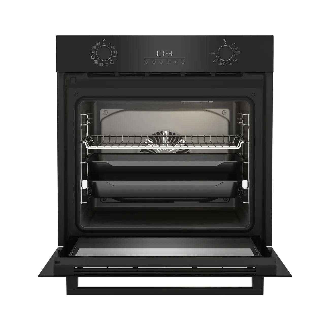 Beko | Built-in Oven | BBIR17300BCS | 72 L | Catalytic Cleaning | Black