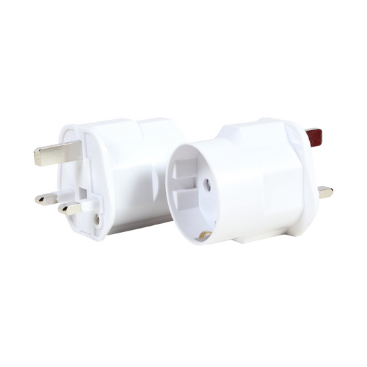 Cablexpert | Power Plug Adapter | A-AC-EUFUKM-01 | UK to EU | White