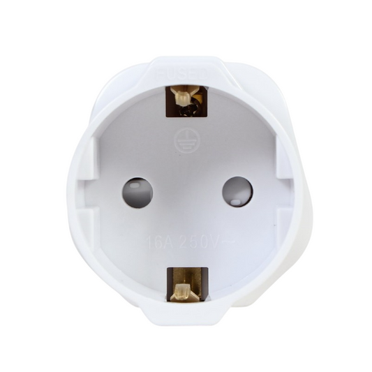 Cablexpert | Power Plug Adapter | A-AC-EUFUKM-01 | UK to EU | White