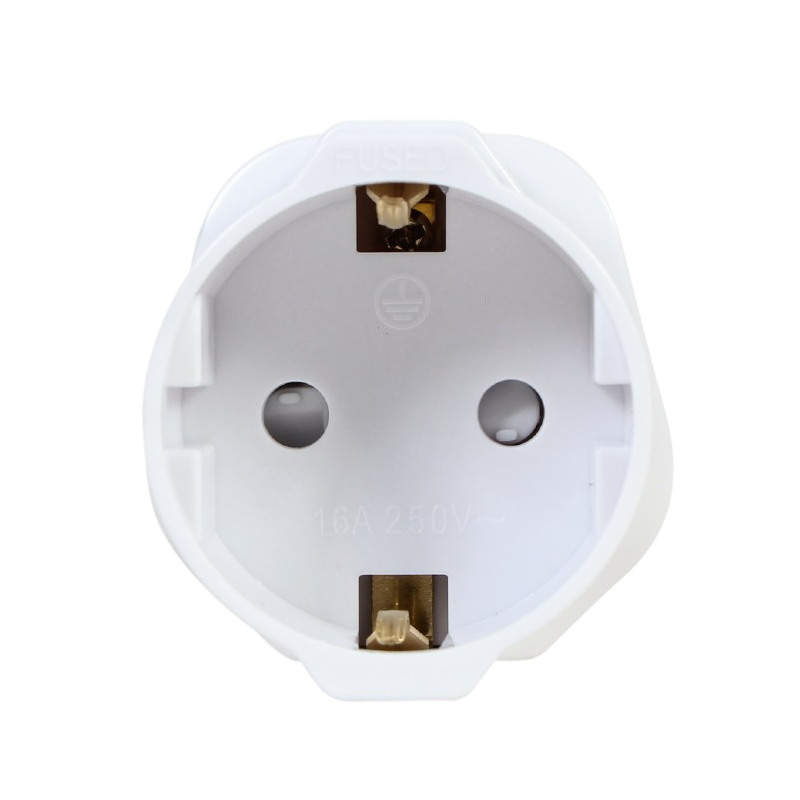 Cablexpert | Power Plug Adapter | A-AC-EUFUKM-01 | UK to EU | White