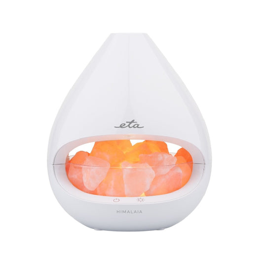 ETA | ETA563490000 | Humidifier/air ioniser/aromatherapy diffuser | Salt Lamp | Up to 15 sq.m | White