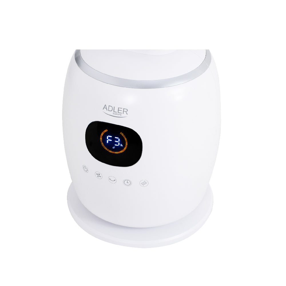 Adler | AD 7344 | Cooling fan | 60W | 23 cm | 3 speeds | 60° oscillating | White